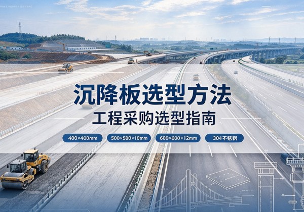 大安沉降板选择方法