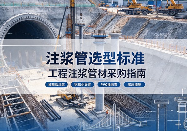 大安注浆管选型标准